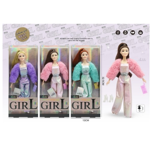 Кукла в наборе с аксессуарами, 3 вида в ассортименте Кукла в наборе с аксессуарами, 3 вида в ассортименте