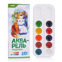 Акварель медовая, 10 цветов