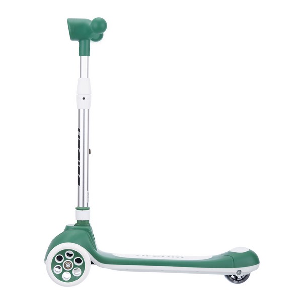 Самокат трехколесный Slider, светящиеся колёса и платформа, руль складной с фонариком