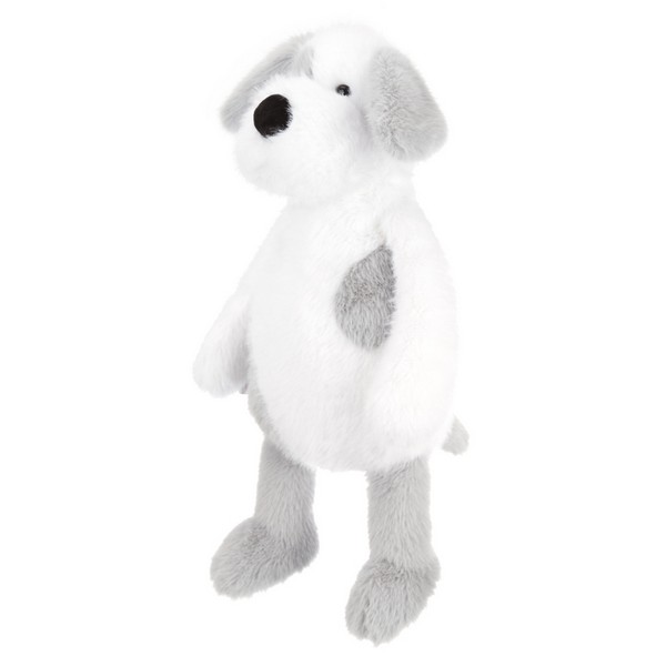 Собака бело-серая, 35 см