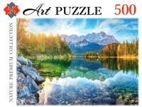 Artpuzzle. ПАЗЛЫ 500 элементов. ГЕРМАНИЯ. ОЗЕРО АЙБЗЕЕ НА РАССВЕТЕ