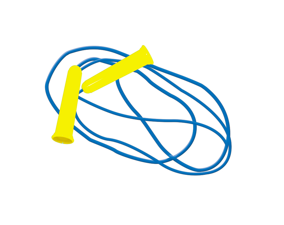 Скакалка 2,2 м тонкая, 4 цвета в ассортименте