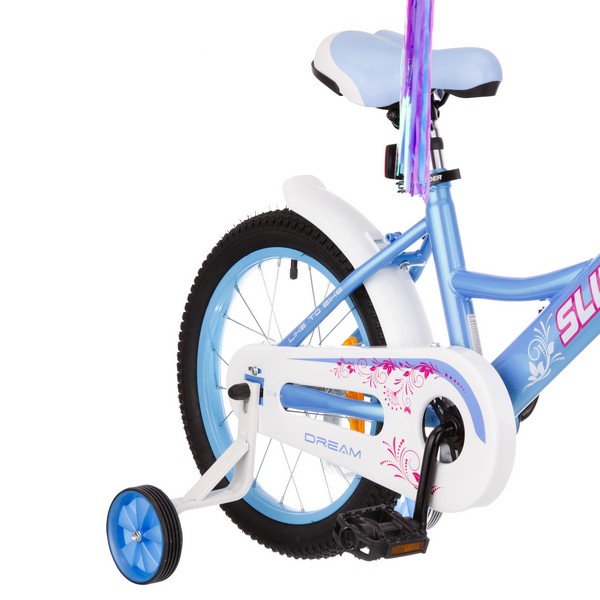 Велосипед двухколесный SLIDER, 16", синий