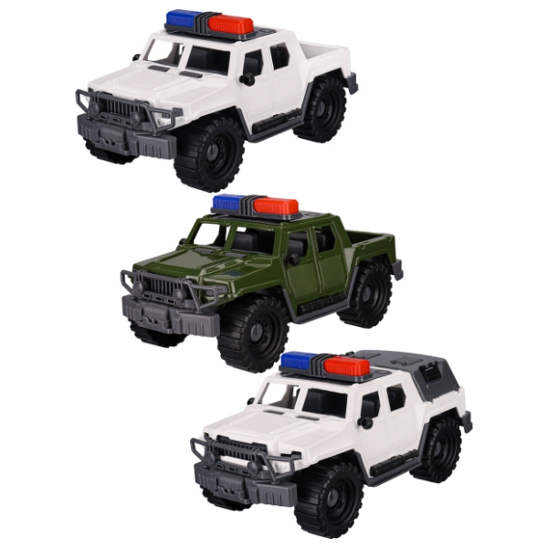 Джип "Альфа" МИКС Полиция (ассорти из 3) Джип "Альфа" МИКС Полиция (ассорти из 3)