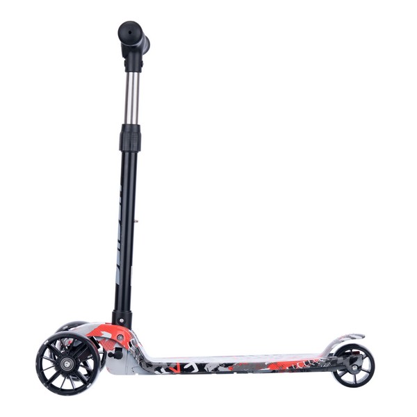 Самокат трехколесный Slider, колеса светящиеся