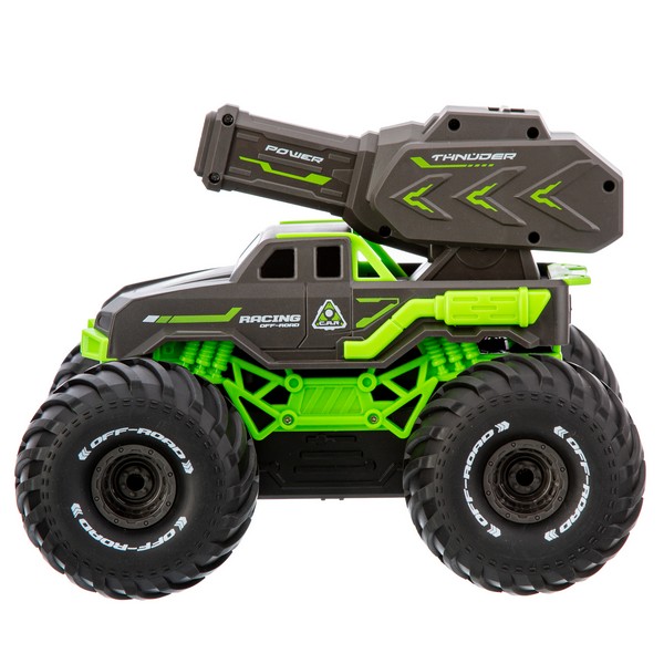 Внедорожник-амфибия "Beboy" на пульте радиоуправления, стреляет водой/гидрошариками