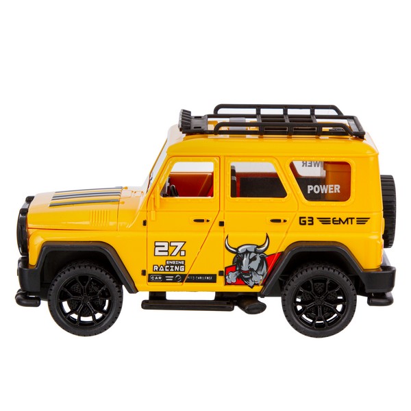 Машинка "BeBoy" инерционная с паром