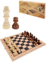 Игра 3 в 1 дерево (нарды, шашки, шахматы)