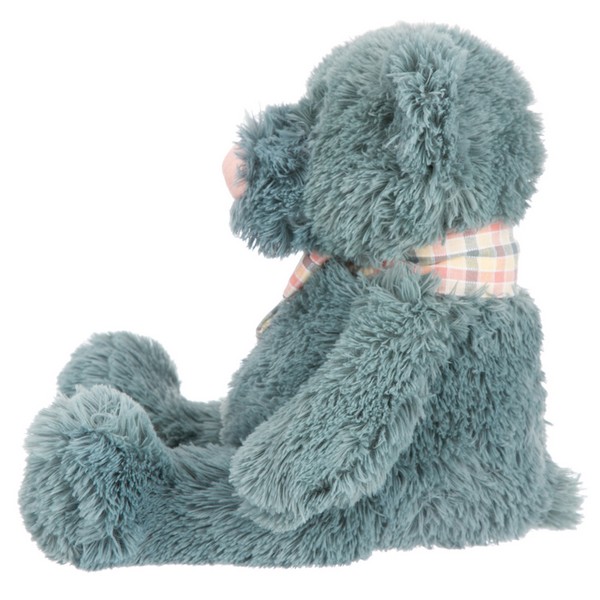 Мишка голубой с бантиком, 22 см Мишка голубой с бантиком, 22 см