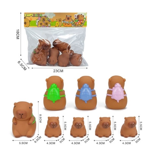 Набор для купания "Капибары" 5 шт.