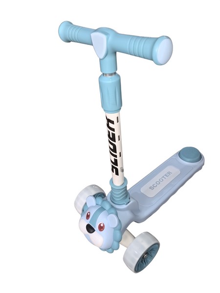 Самокат трехколесный Slider, колеса светящиеся