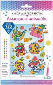 Алмазные наклейки. Прикольные фрукты