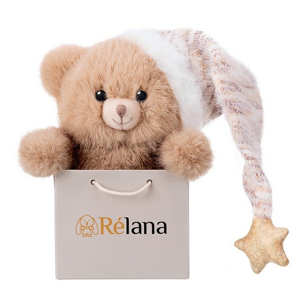 Игрушка мягконабивная ТМ "Relana" Пушистое животное в ночном колпаке, 16 см, 2 вида в ассортименте, в бум. пакете, кратность продажи 6, в/к 16*11*9 см Игрушка мягконабивная ТМ "Relana" Пушистое животное в ночном колпаке, 16 см, 2 вида в ассортименте, в бум. пакете, кратность продажи 6, в/к 16*11*9 см