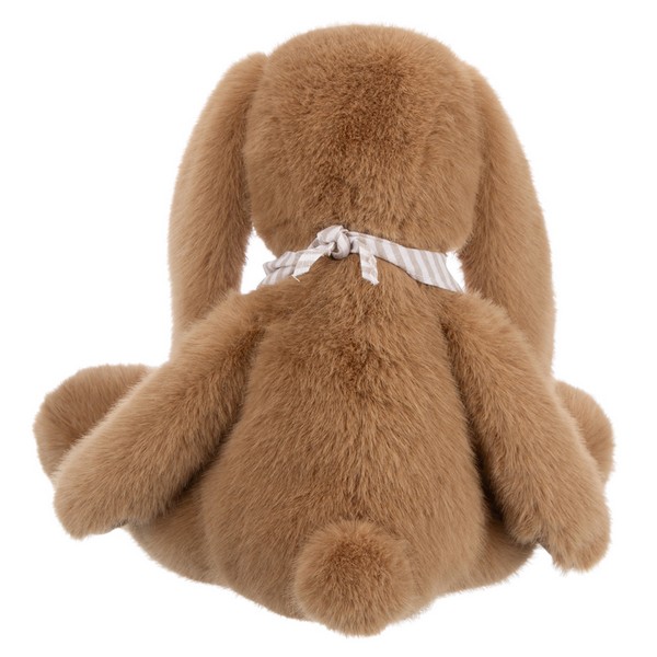 Зайчик бежевый в косынке, 26 см