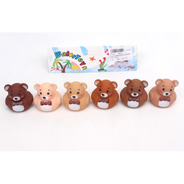 Набор для купания "Мишки" , 6 шт. ПВХ