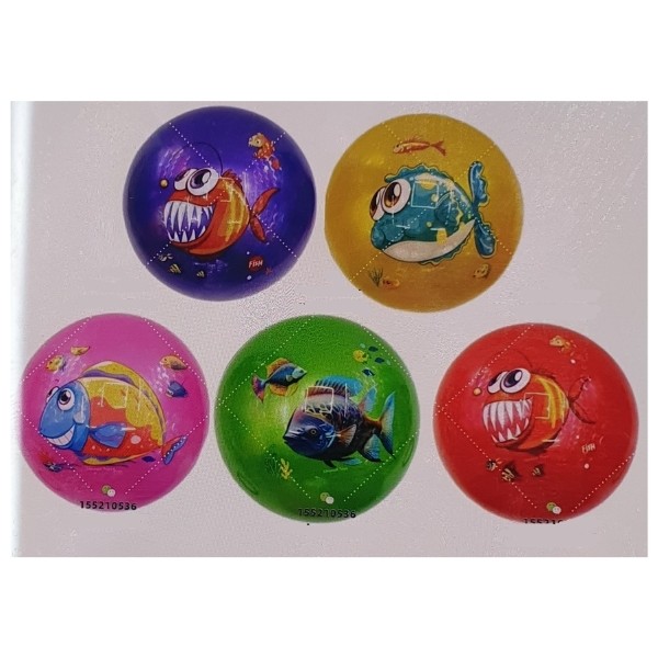 Мяч детский "рыбки", в ассортименте