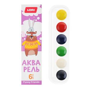 Акварель 6 цветов
