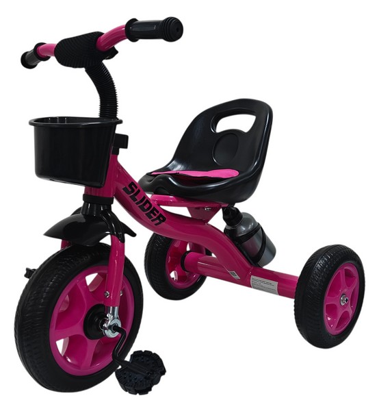 Велосипед трехколесный Slider колеса EVA 10 и 8", корзинка, бутылочка