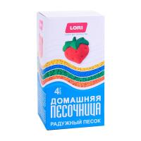 Радужный песок 4 цвета по 80 гр.