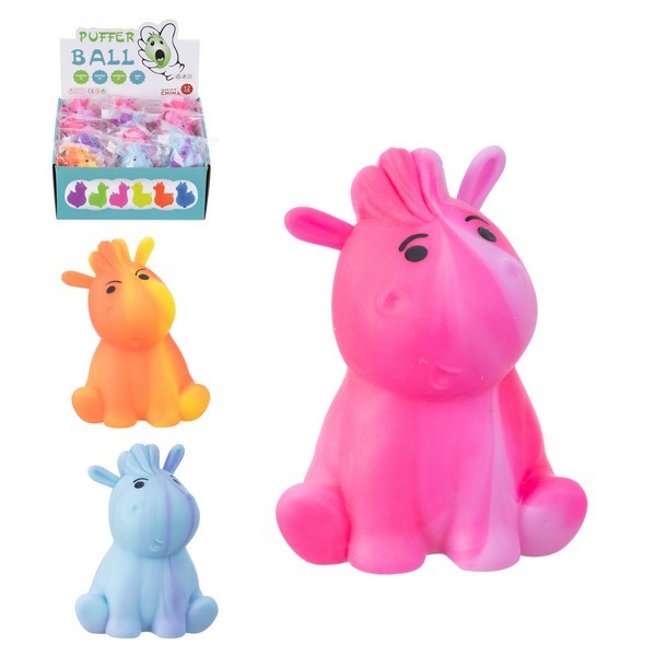 Игрушка-антистресс "Ослик", наполнение - мука, в ассортименте