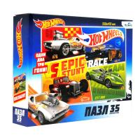 Пазл 35 эл. Hot Wheels. Гиг. Команда