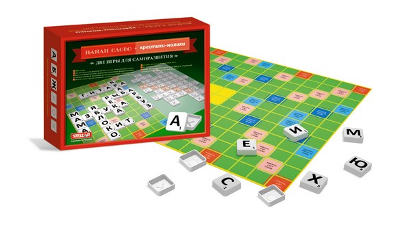 Настольная игра №59 "Найди слово+Крестики-нолики"