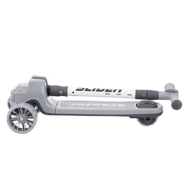 Самокат трехколесный Slider, колеса светящиеся, руль складной