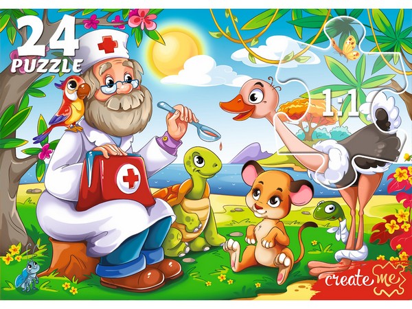 Макси-пазлы 24 элемента "Сказка"