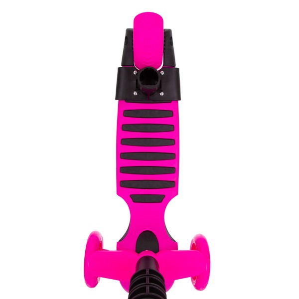 Самокат трехколесный с ручкой управления