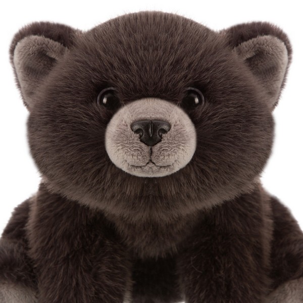Мишка темно-серый, 25 см