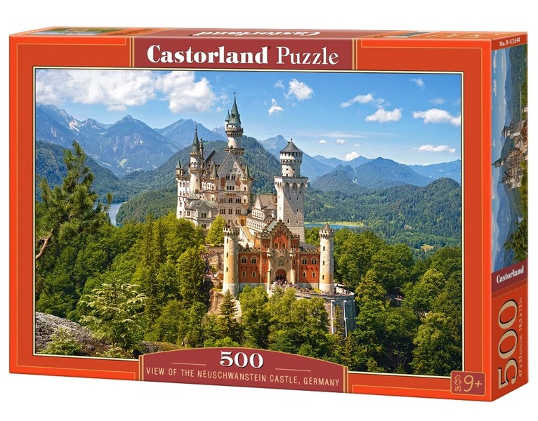 Puzzle-500 "Вид на замок Нойшванштайн" Puzzle-500 "Вид на замок Нойшванштайн"