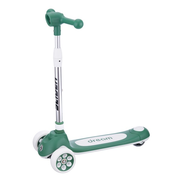 Самокат трехколесный Slider, светящиеся колёса и платформа, руль складной с фонариком