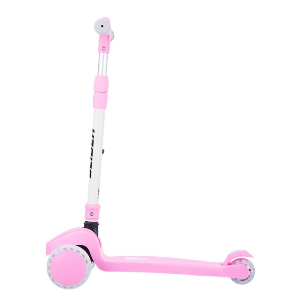 Самокат трехколесный Slider, светящиеся колёса и платформа, руль складной Самокат трехколесный Slider, светящиеся колёса и платформа, руль складной