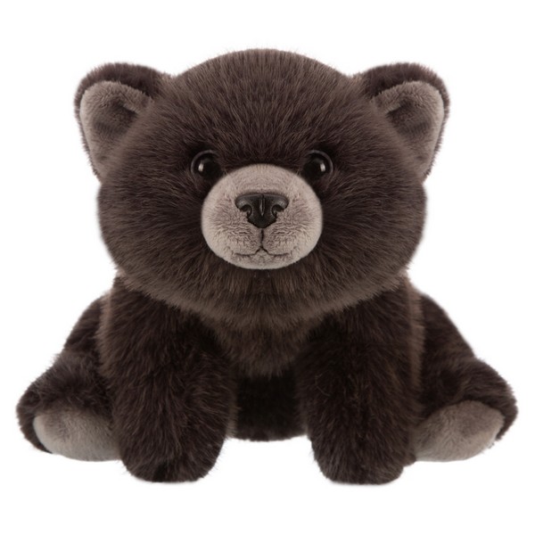 Мишка темно-серый, 25 см