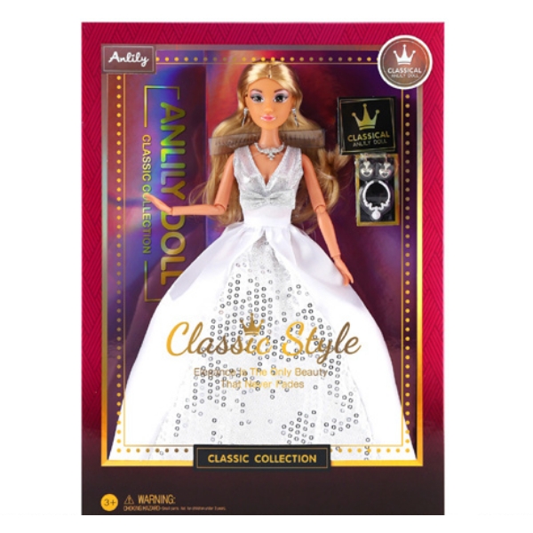 Кукла с аксессуарами, ручки шарнирные