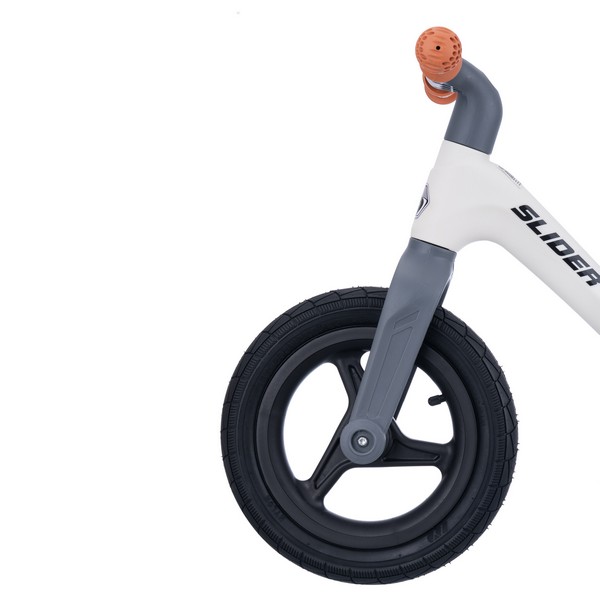 Беговел Slider, надувные колеса 12 дюймов, цвет: серый