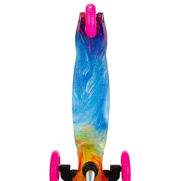 Самокат трехколесный, колеса PU со светом