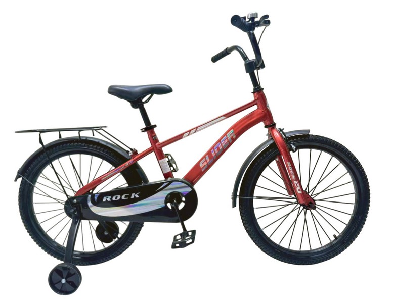 Велосипед двухколесный  Slider Race 20"  с дополнительными колесами