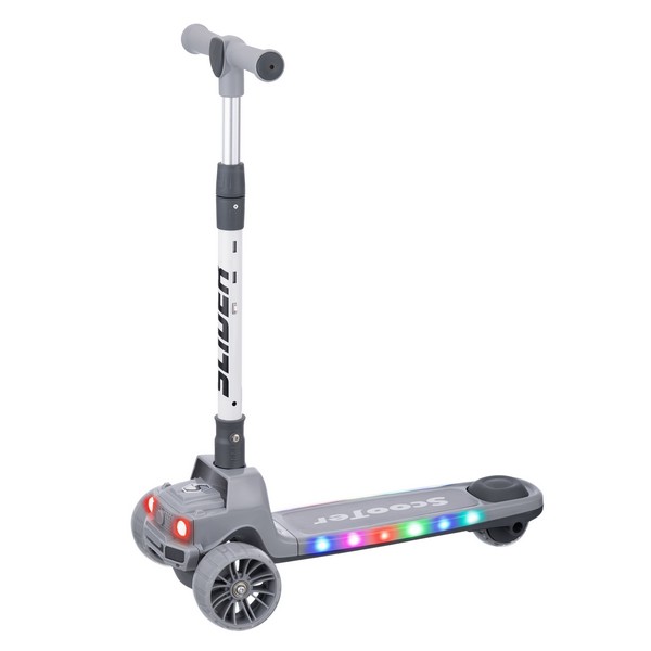 Самокат трехколесный Slider, колеса светящиеся, руль складной