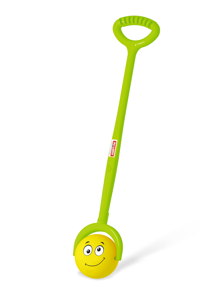 Каталка "Смайлик", в сетке