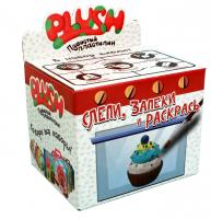 Пушистый пластилин "PLUSH", набор "Запекание"
