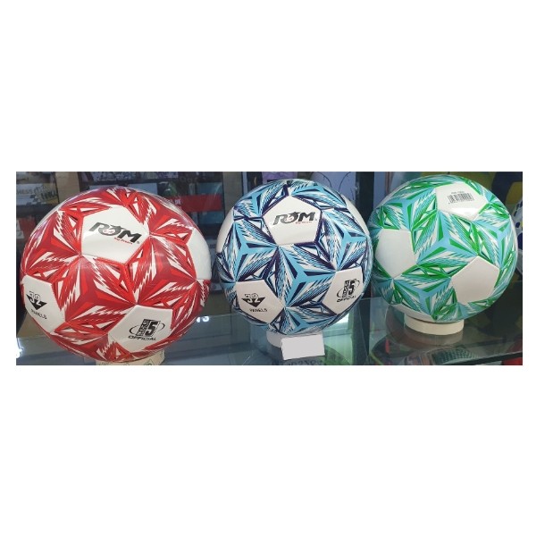 Мяч футбольный, PVC, 1 слой, размер 5, в ассортименте