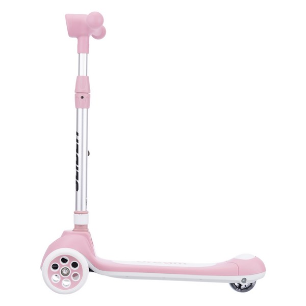 Самокат трехколесный Slider, светящиеся колёса и платформа, руль складной с фонариком