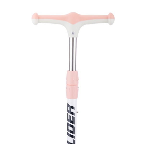 Самокат трехколесный Slider, колеса светящиеся, руль складной