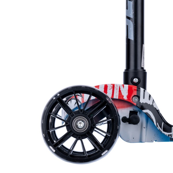 Самокат трехколесный Slider, колеса светящиеся