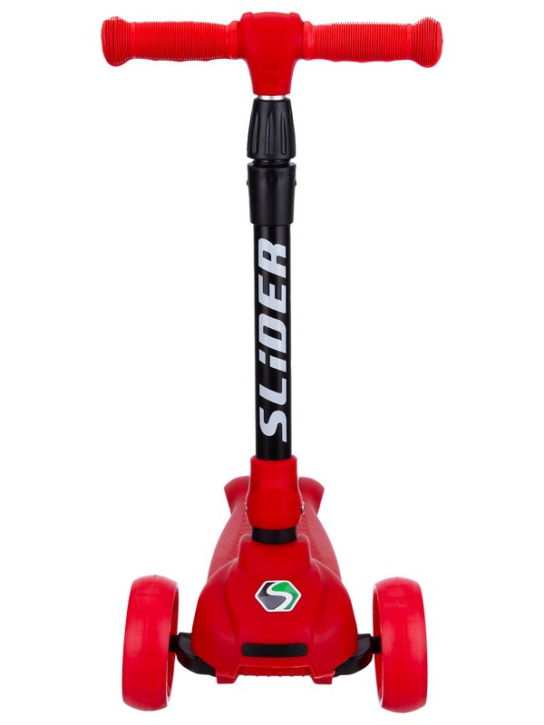 Самокат трехколесный со светящимися колесами