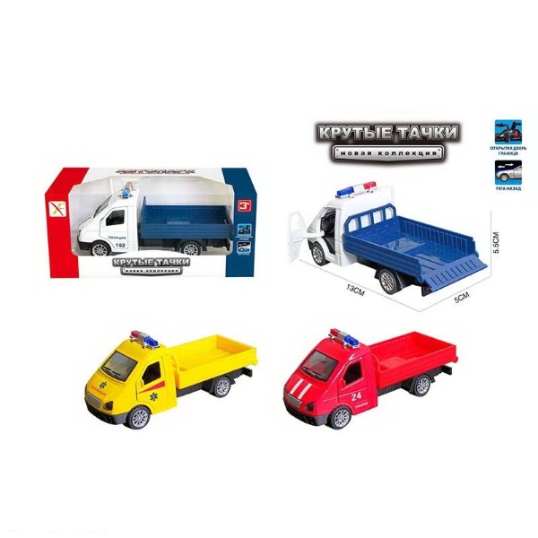 Машинка "Грузовая" инерционная, в ассортименте Машинка "Грузовая" инерционная, в ассортименте