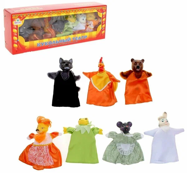 Игрушка из ПВХ "Кукольный театр По сказкам №2"