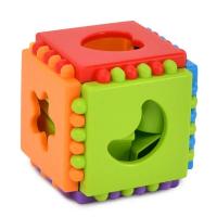 Сортер "Кубик" с геометрическими фигурками