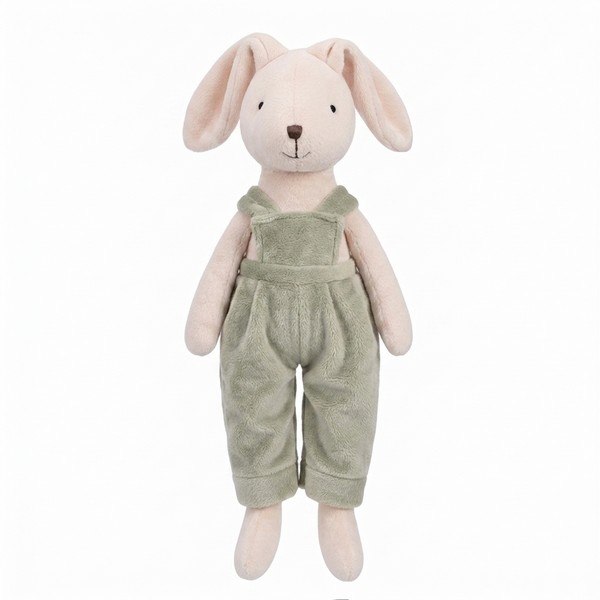 Игрушка мягконабивная ТМ "Relana" Зайчик Захар в комбинезоне,  20 см
